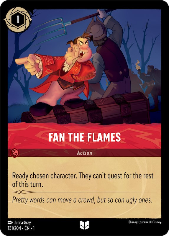 Fan the Flames (131/204) [The First Chapter] | Cards and Coasters CA