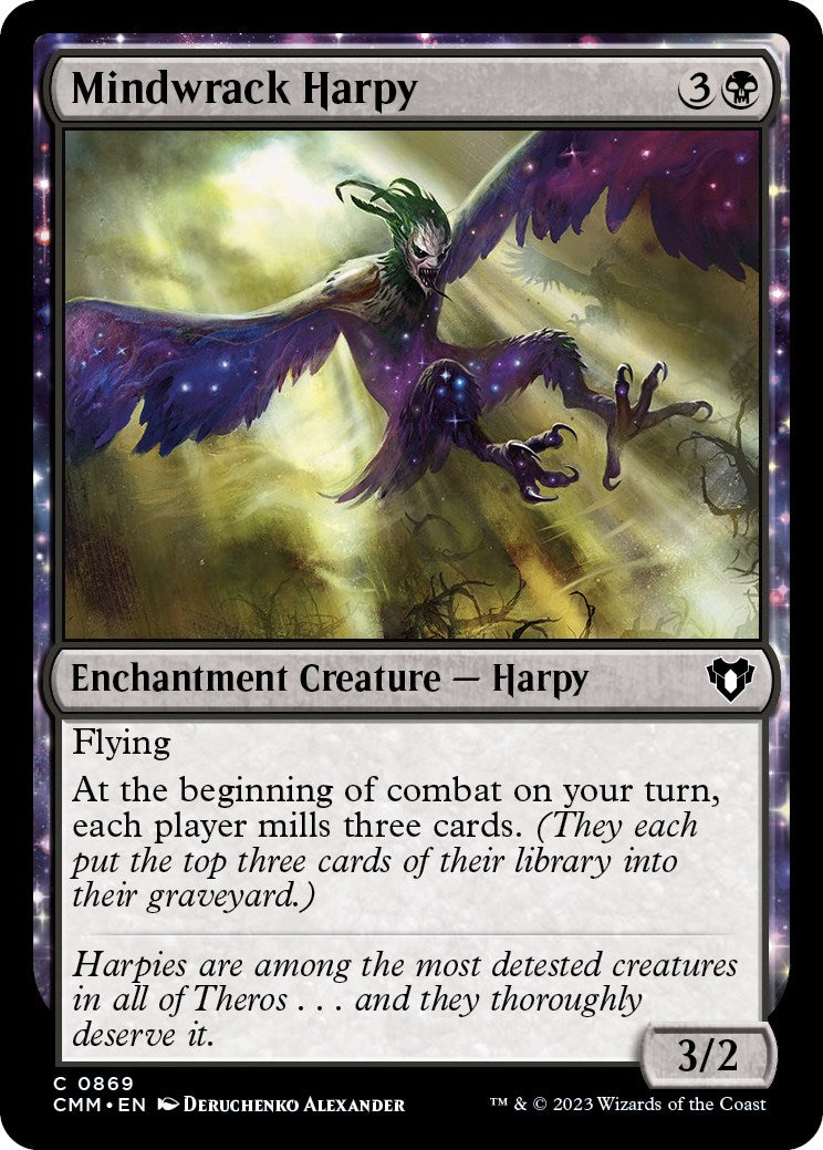 Mindwrack Harpy [Commander Masters] | Cards and Coasters CA