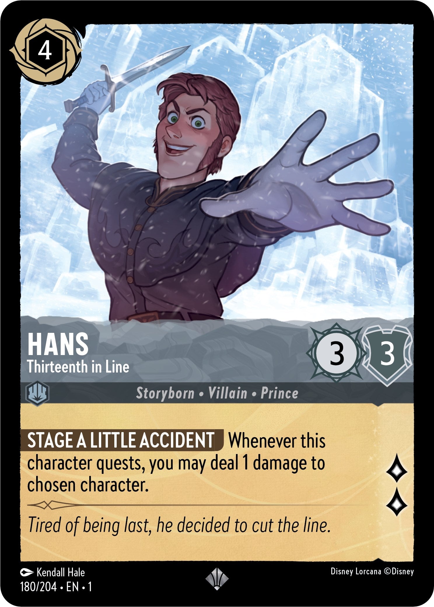 Hans - Thirteenth in Line (180/204) [The First Chapter] | Cards and Coasters CA