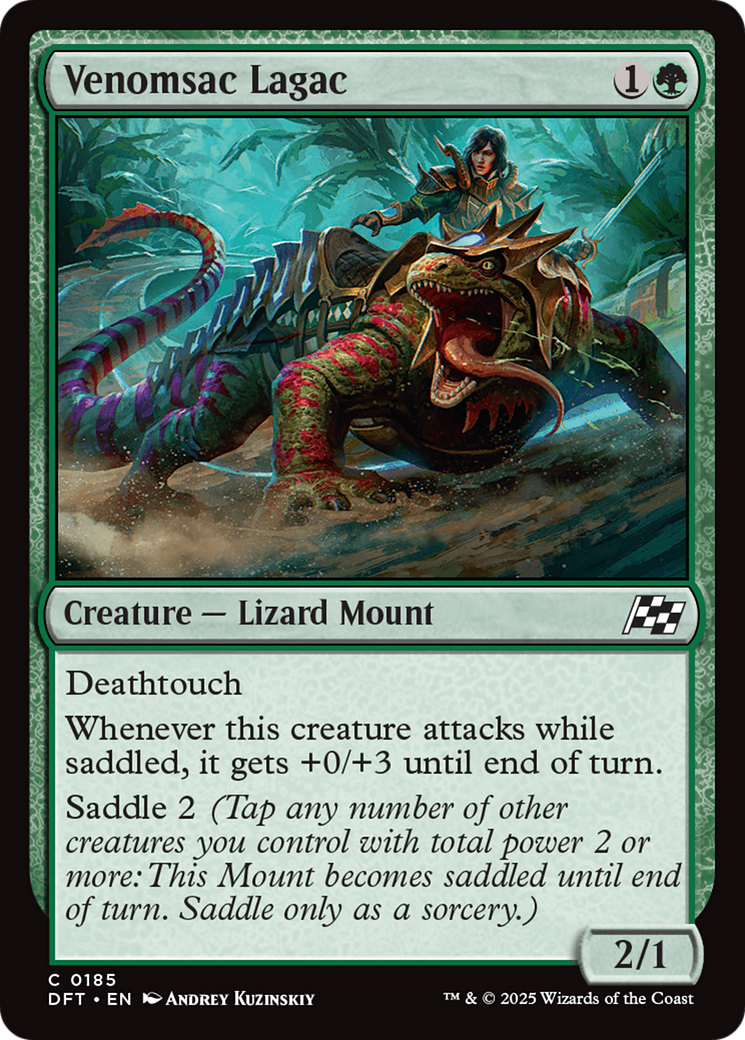 Venomsac Lagac [Aetherdrift] | Cards and Coasters CA