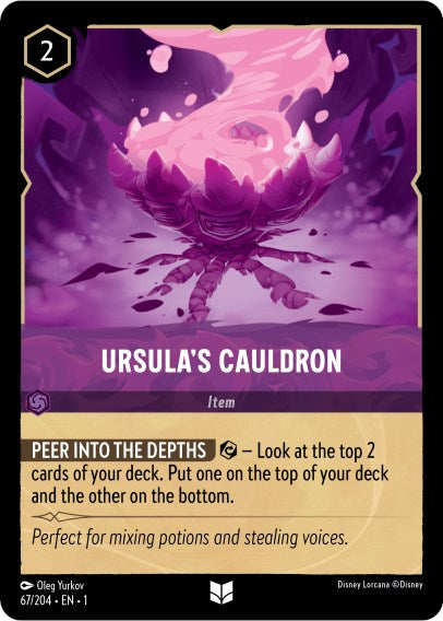 Ursula's Cauldron (67/204) [The First Chapter] | Cards and Coasters CA