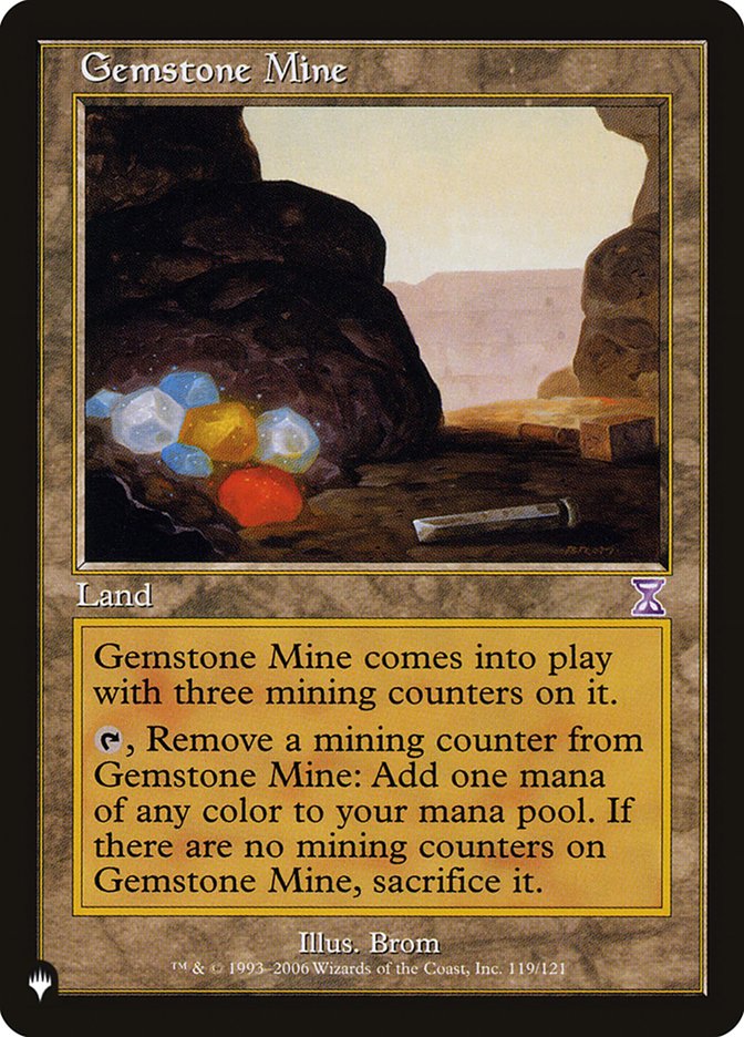 Gemstone Mine [The List] | Cards and Coasters CA