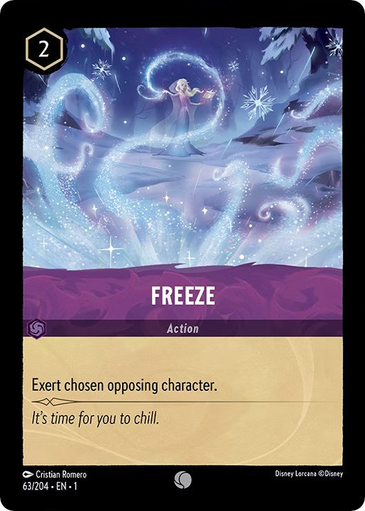 Freeze (63/204) [The First Chapter] | Cards and Coasters CA