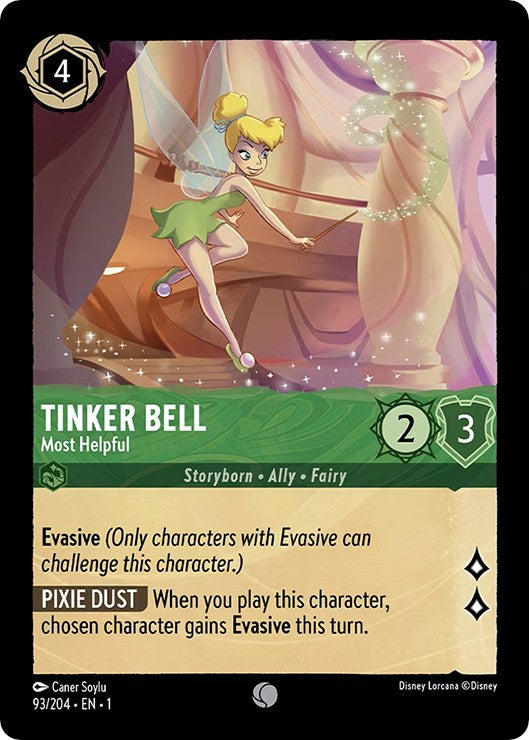 Tinker Bell - Most Helpful (93/204) [The First Chapter] | Cards and Coasters CA