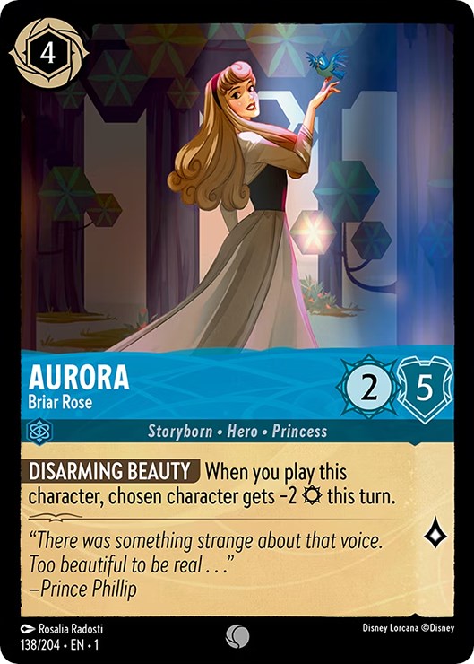 Aurora - Briar Rose (138/204) [The First Chapter] | Cards and Coasters CA