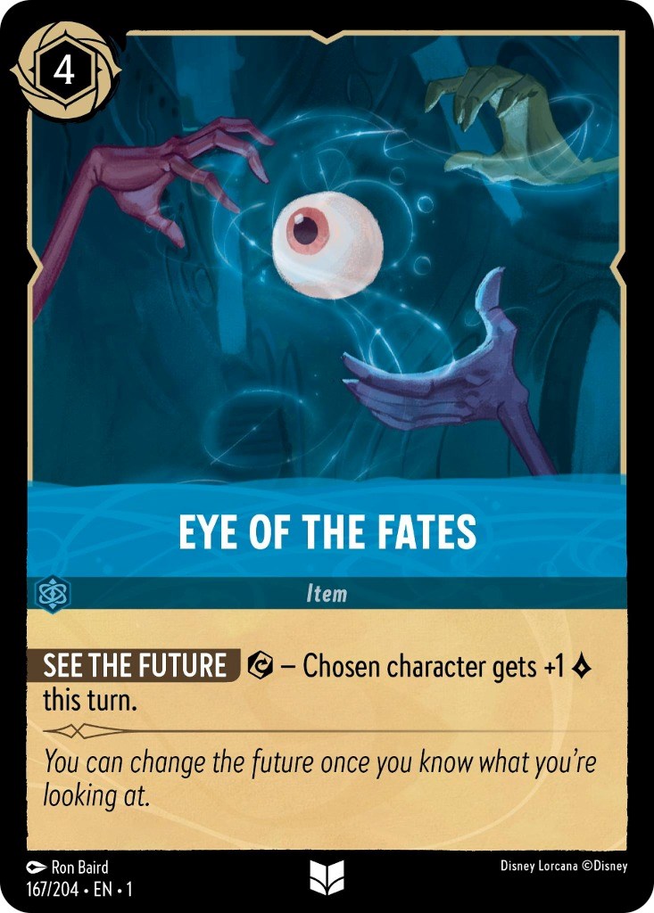 Eye of the Fates (167/204) [The First Chapter] | Cards and Coasters CA