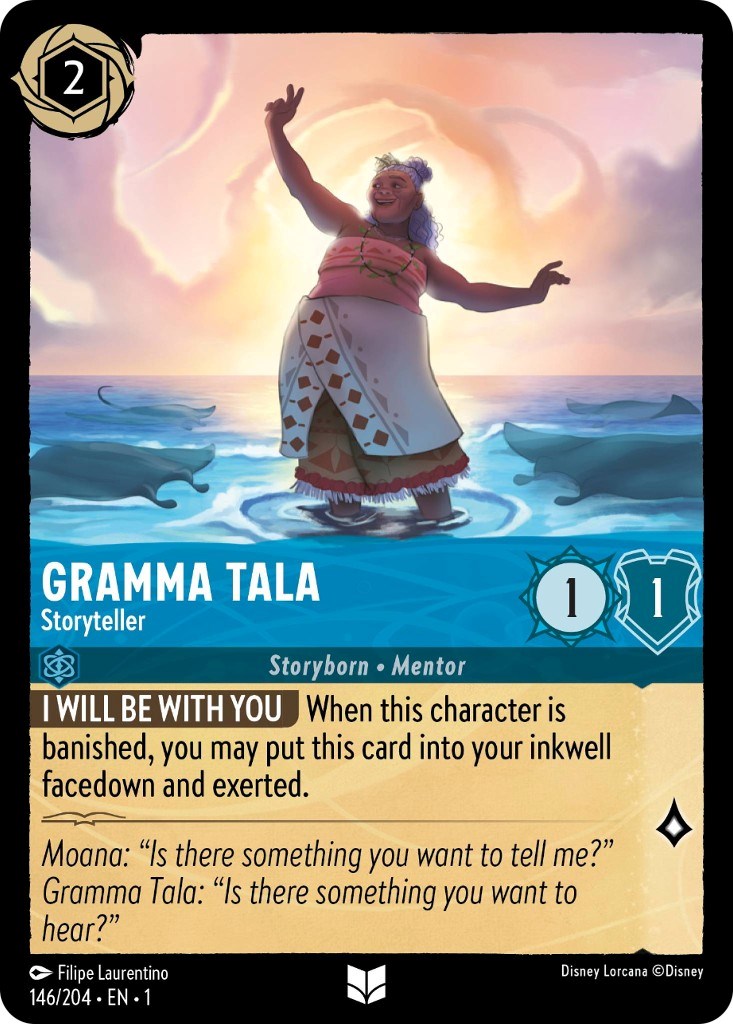 Gramma Tala - Storyteller (146/204) [The First Chapter] | Cards and Coasters CA