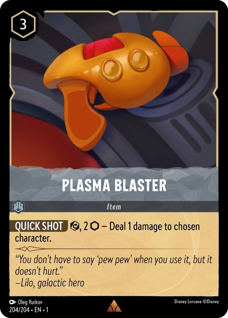 Plasma Blaster (204/204) [The First Chapter] | Cards and Coasters CA