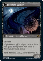 Curse of Leeches // Leeching Lurker [Innistrad: Midnight Hunt] | Cards and Coasters CA