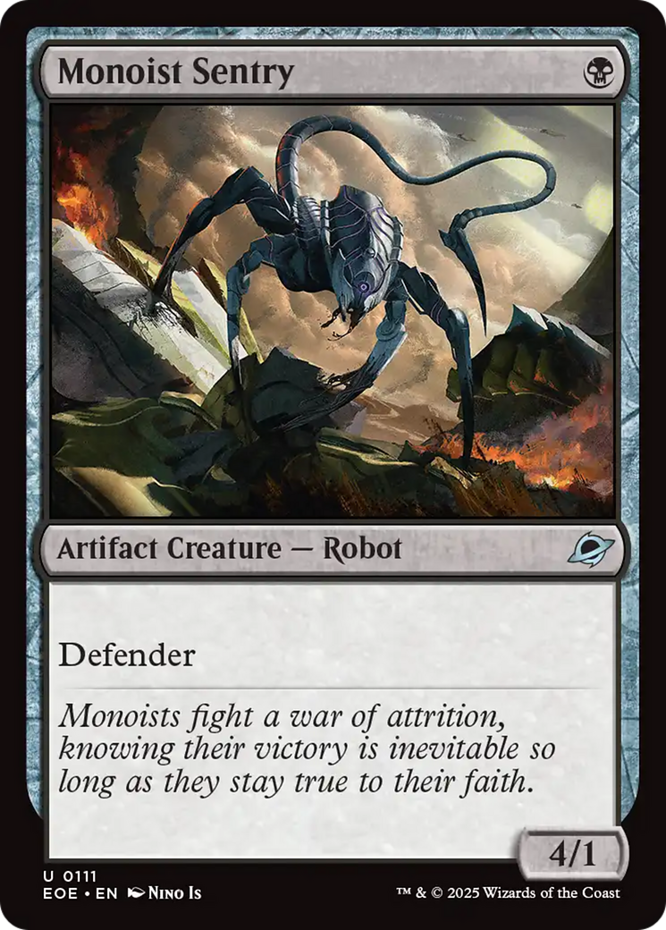 Monoist Sentry [Edge of Eternities] | Cards and Coasters CA