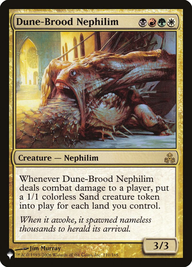 Dune-Brood Nephilim [The List] | Cards and Coasters CA