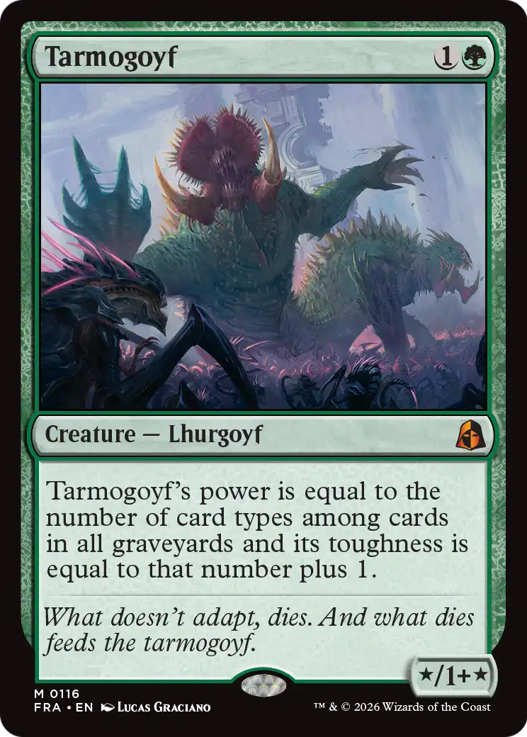 Tarmogoyf [Reality Fracture] | Cards and Coasters CA