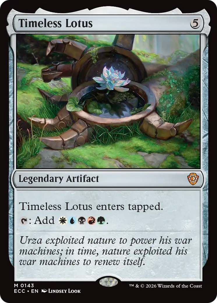 Timeless Lotus [Lorwyn Eclipsed Commander] | Cards and Coasters CA
