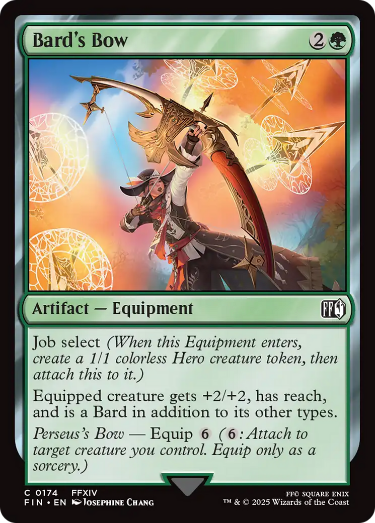Bard's Bow [FINAL FANTASY] | Cards and Coasters CA