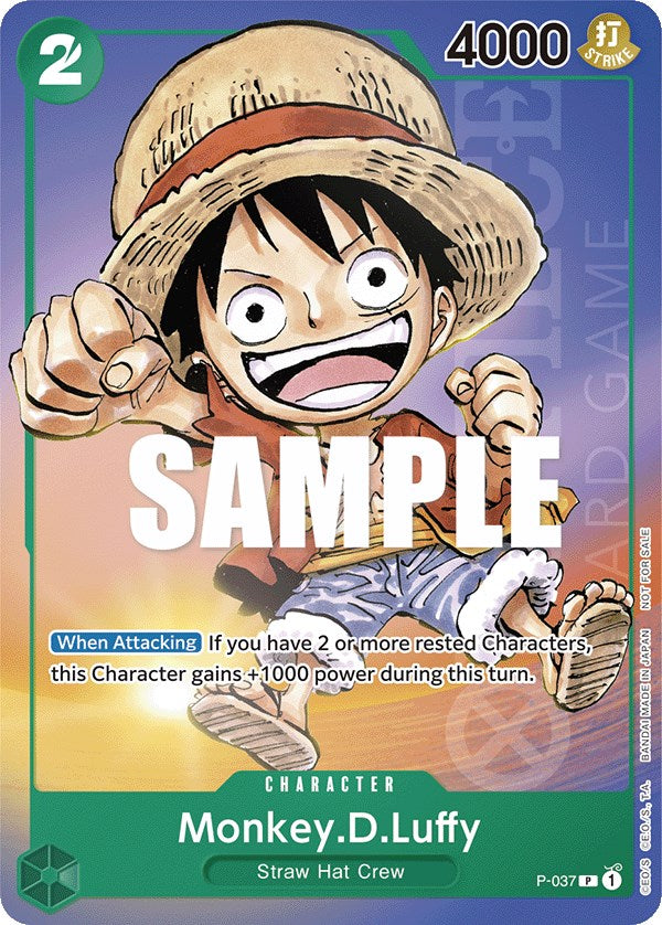 Monkey.D.Luffy (Gen Con 2023) [One Piece Promotion Cards] | Cards and Coasters CA