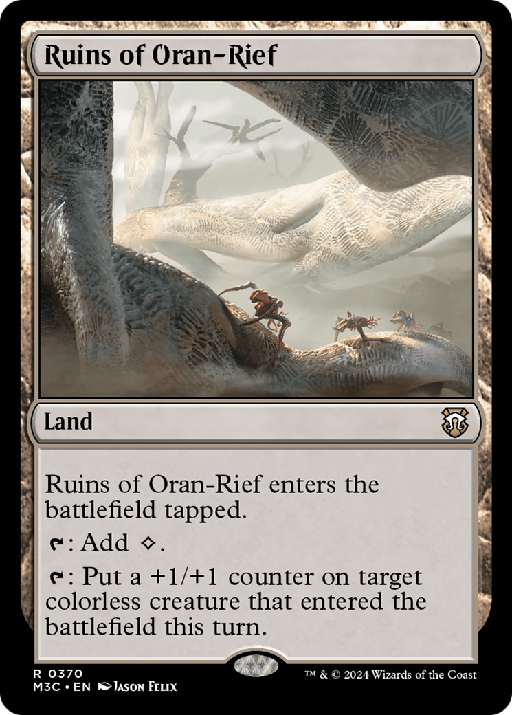 Ruins of Oran-Rief (Ripple Foil) [Modern Horizons 3 Commander] | Cards and Coasters CA