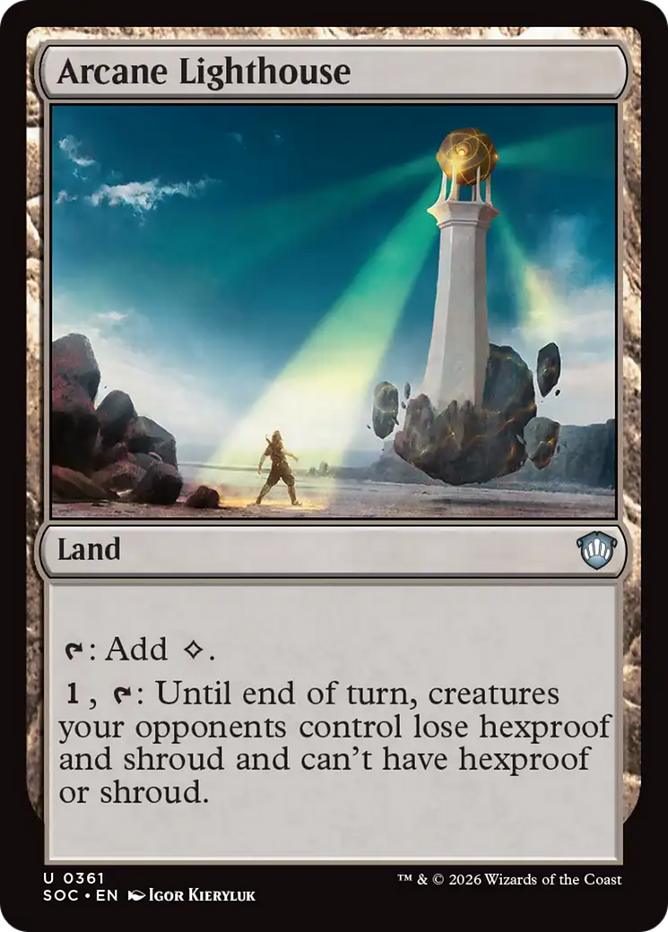Arcane Lighthouse [Secrets of Strixhaven Commander] | Cards and Coasters CA