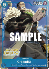 Crocodile (Online Regional 2023) [Finalist] [One Piece Promotion Cards] | Cards and Coasters CA