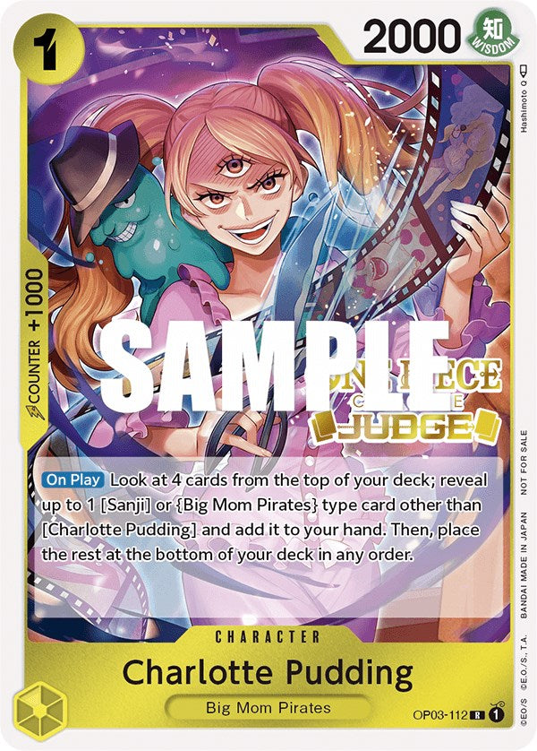 Charlotte Pudding (Judge Pack Vol. 2) [One Piece Promotion Cards] | Cards and Coasters CA