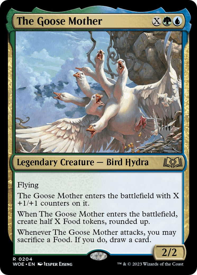 The Goose Mother (Promo Pack) [Wilds of Eldraine Promos] | Cards and Coasters CA