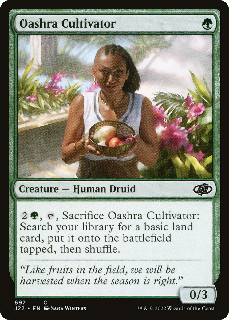 Oashra Cultivator [Jumpstart 2022] | Cards and Coasters CA