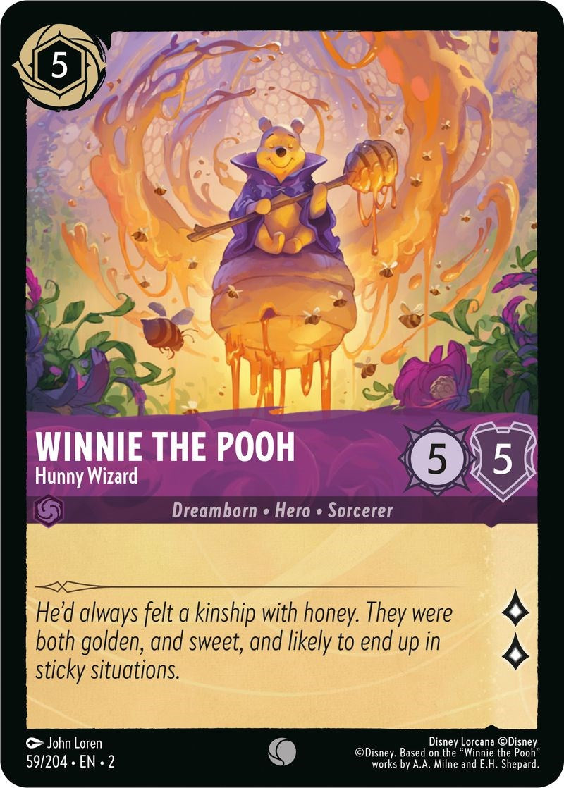 Winnie the Pooh - Hunny Wizard (59/204) [Rise of the Floodborn] | Cards and Coasters CA