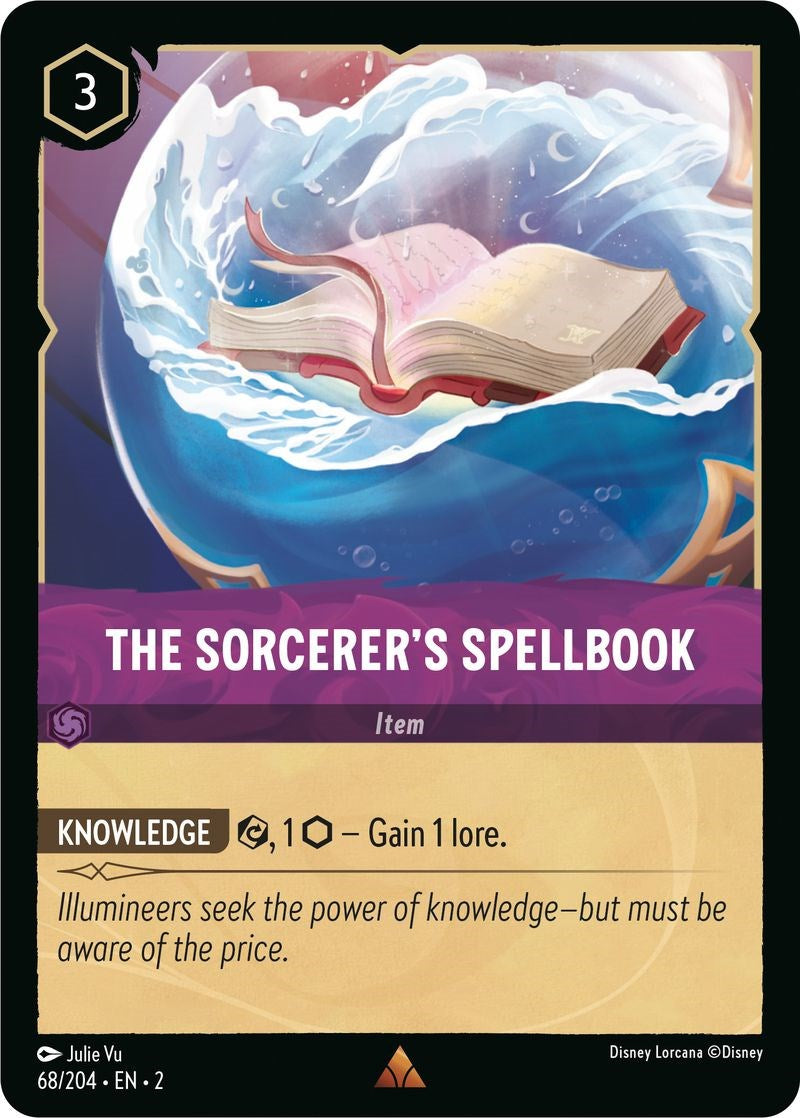 The Sorcerer's Spellbook (68/204) [Rise of the Floodborn] | Cards and Coasters CA