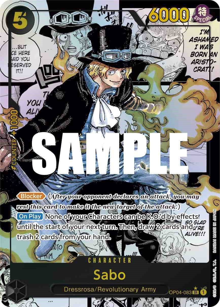 Sabo (Alternate Art Manga) [Kingdoms of Intrigue] | Cards and Coasters CA