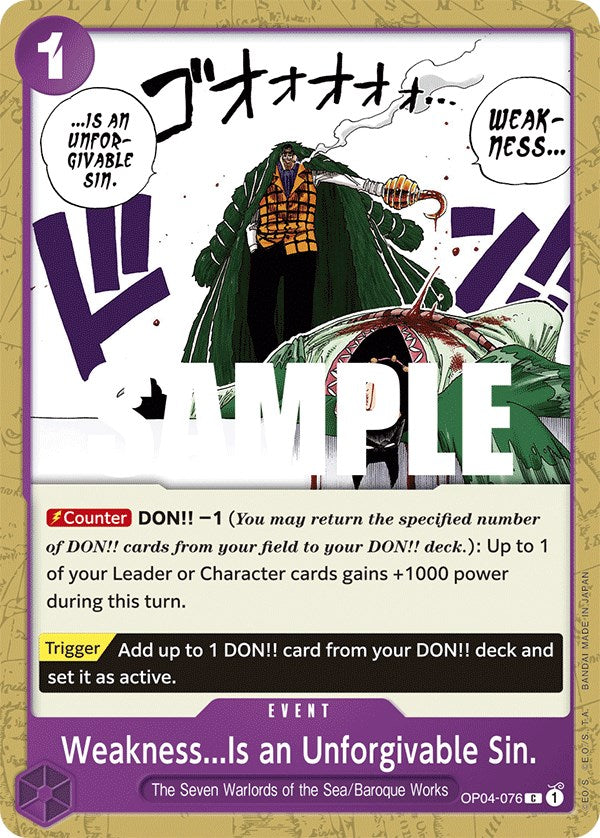 Weakness...Is an Unforgivable Sin. [Kingdoms of Intrigue] | Cards and Coasters CA
