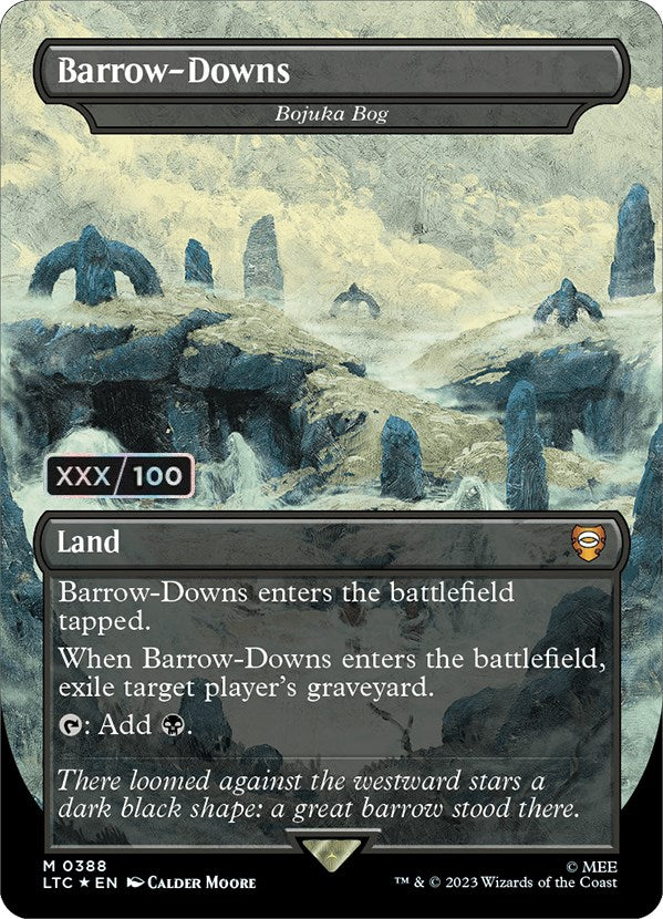 Barrow-Downs - Bojuka Bog (Serialized) [The Lord of the Rings: Tales of Middle-Earth Commander] | Cards and Coasters CA