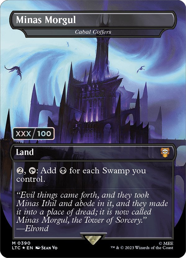 Minas Morgul - Cabal Coffers (Serialized) [The Lord of the Rings: Tales of Middle-Earth Commander] | Cards and Coasters CA