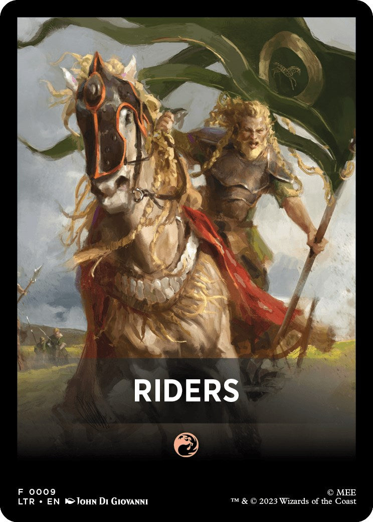 Riders Theme Card [The Lord of the Rings: Tales of Middle-Earth] | Cards and Coasters CA