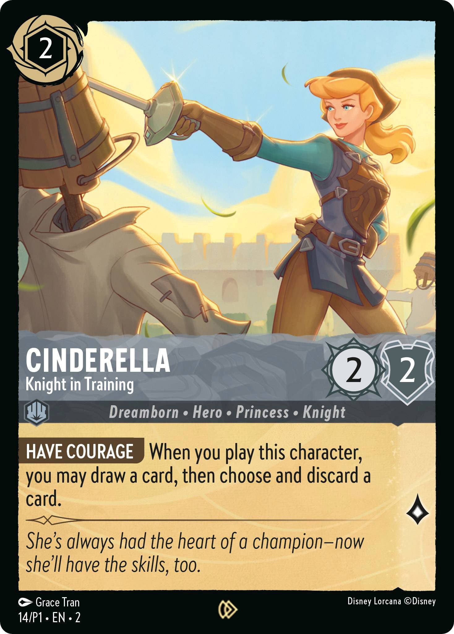 Cinderella - Knight in Training (14) [Promo Cards] | Cards and Coasters CA