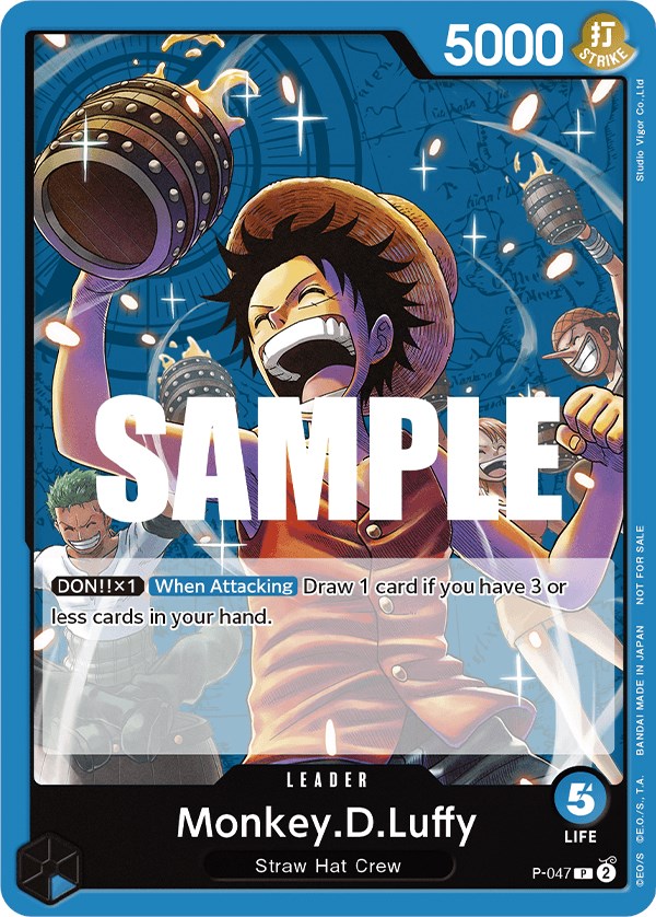 Monkey.D.Luffy (Sealed Battle Kit Vol. 1) [One Piece Promotion Cards] | Cards and Coasters CA