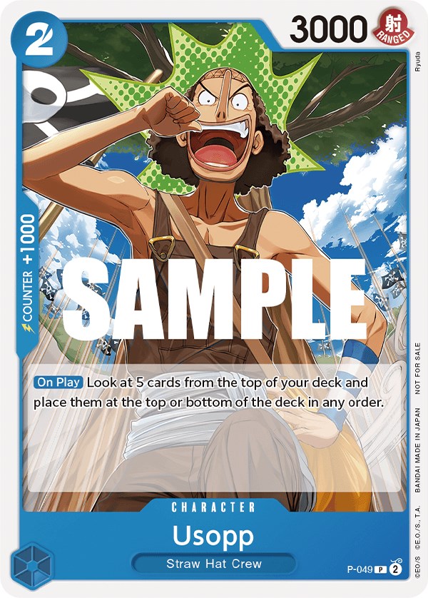 Usopp (Sealed Battle Kit Vol. 1) [One Piece Promotion Cards] | Cards and Coasters CA