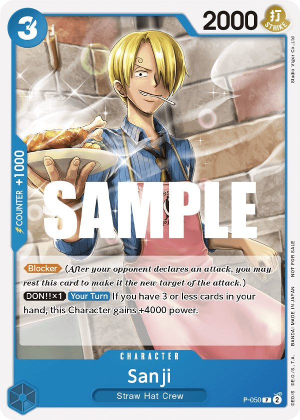 Sanji (Sealed Battle Kit Vol. 1) [One Piece Promotion Cards] | Cards and Coasters CA