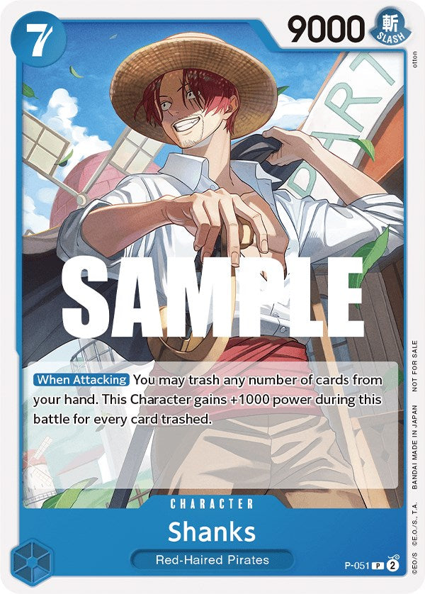 Shanks (Sealed Battle Kit Vol. 1) [One Piece Promotion Cards] | Cards and Coasters CA