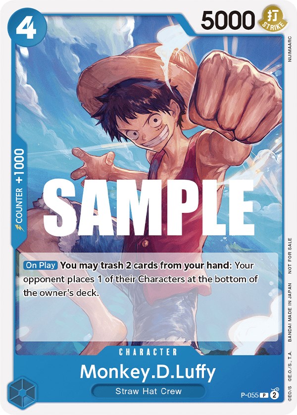 Monkey.D.Luffy (Sealed Battle Kit Vol. 1) [One Piece Promotion Cards] | Cards and Coasters CA