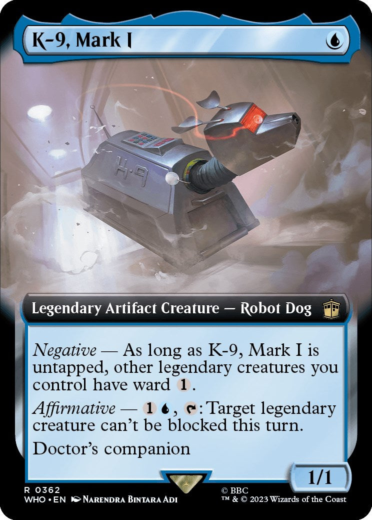 K-9, Mark I (Extended Art) [Doctor Who] | Cards and Coasters CA