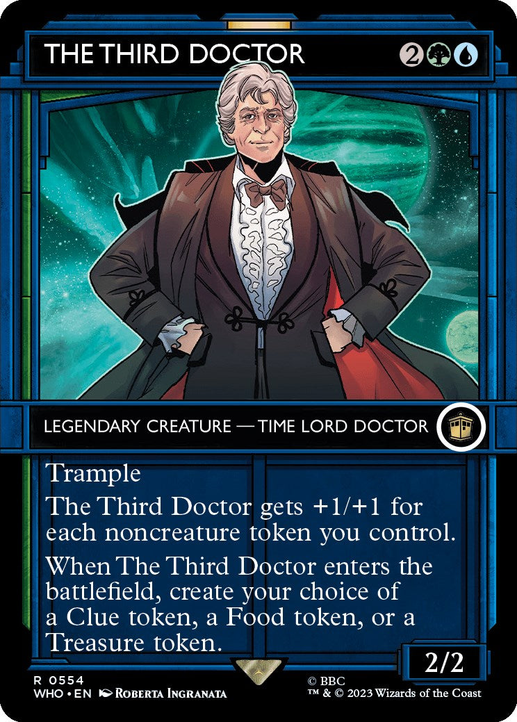 The Third Doctor (Showcase) [Doctor Who] | Cards and Coasters CA