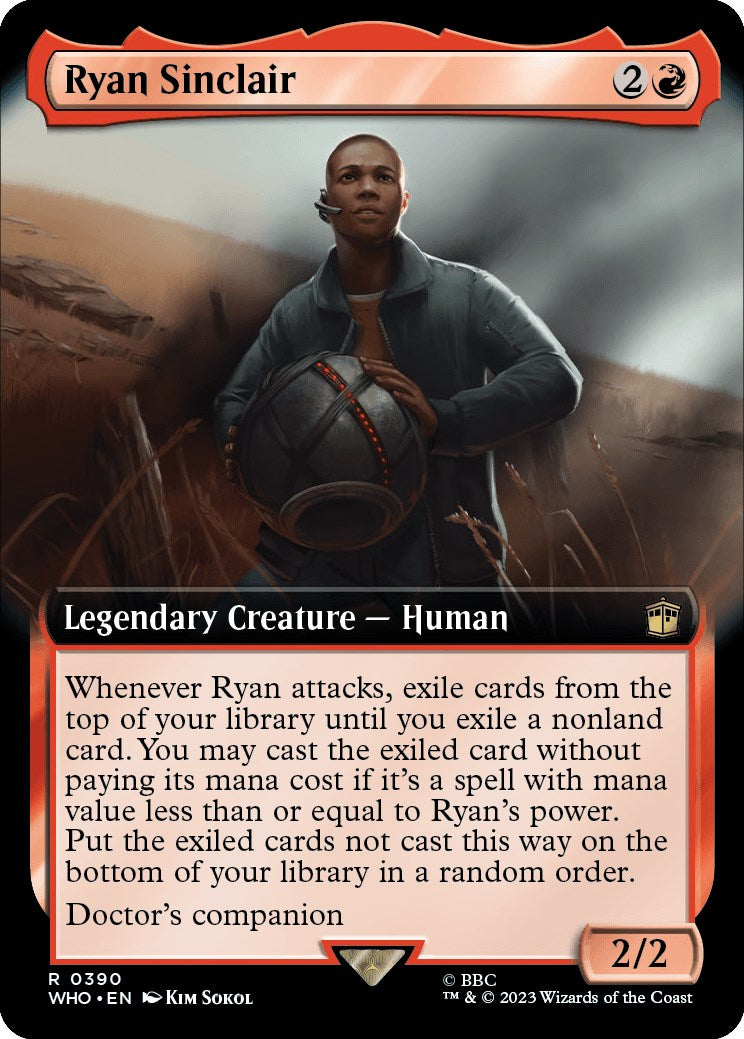 Ryan Sinclair (Extended Art) [Doctor Who] | Cards and Coasters CA