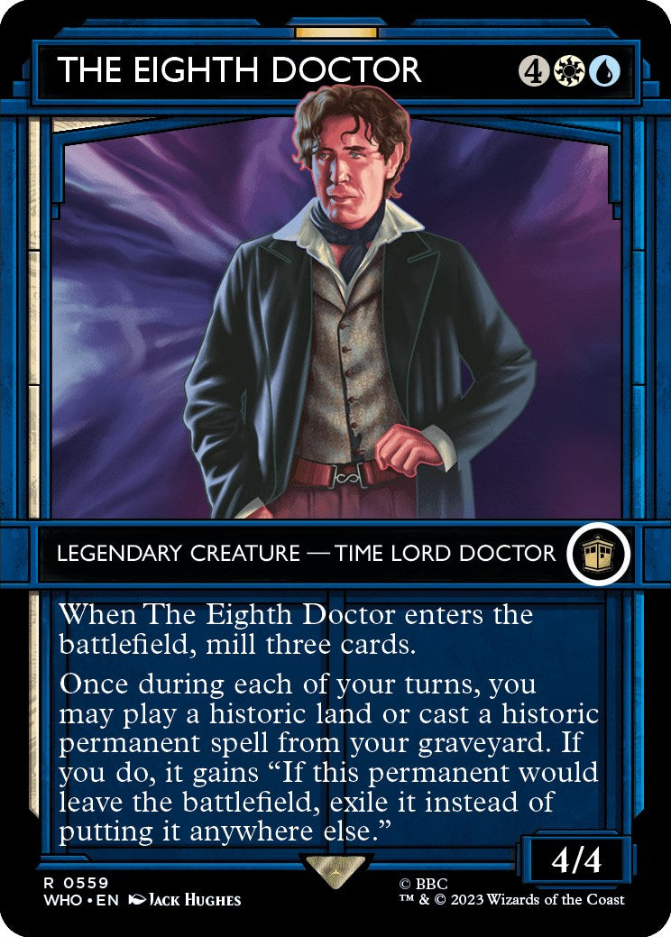 The Eighth Doctor (Showcase) [Doctor Who] | Cards and Coasters CA