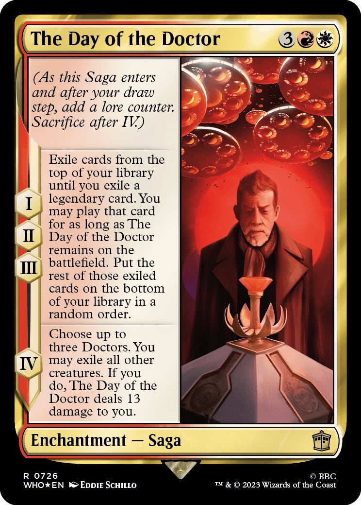 The Day of the Doctor (Surge Foil) [Doctor Who] | Cards and Coasters CA