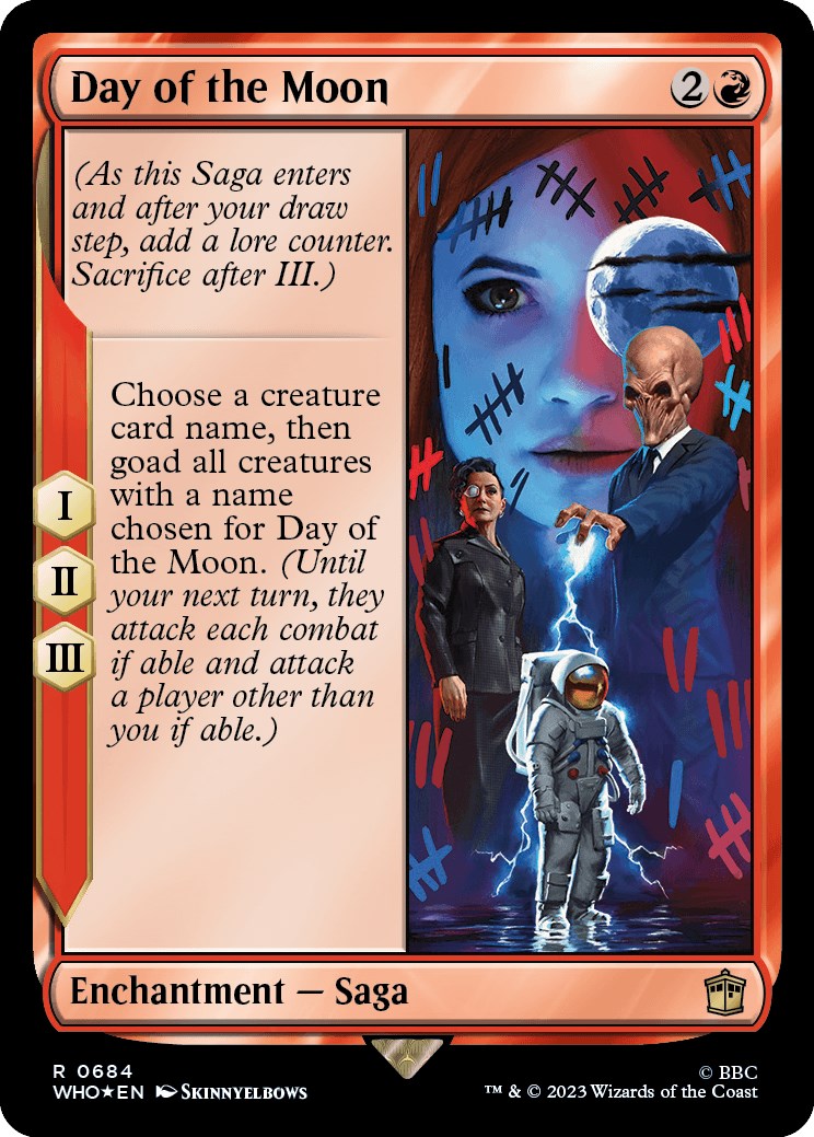 Day of the Moon (Surge Foil) [Doctor Who] | Cards and Coasters CA