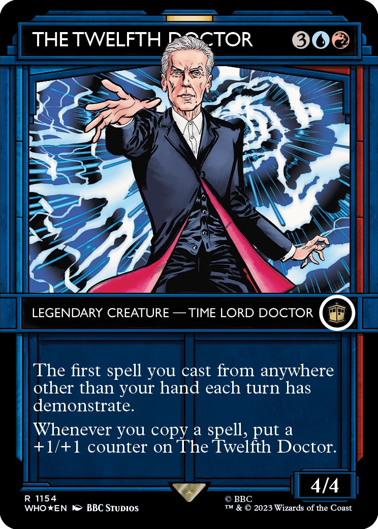 The Twelfth Doctor (Showcase) (Surge Foil) [Doctor Who] | Cards and Coasters CA