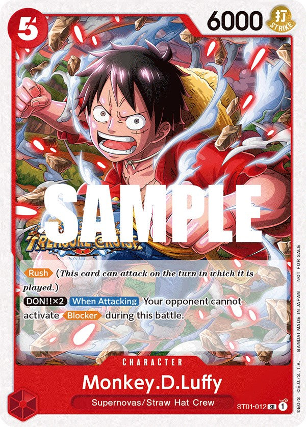 Monkey.D.Luffy (Tournament Pack Vol. 5) [One Piece Promotion Cards] | Cards and Coasters CA