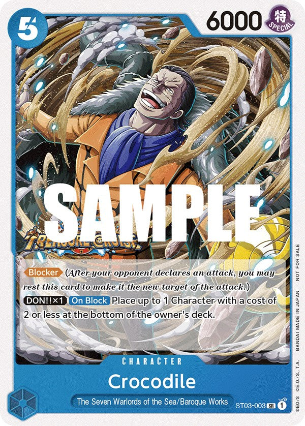 Crocodile (Tournament Pack Vol. 5) [One Piece Promotion Cards] | Cards and Coasters CA