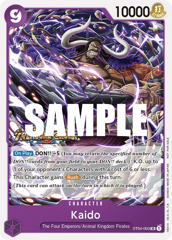 Kaido (Tournament Pack Vol. 5) [One Piece Promotion Cards] | Cards and Coasters CA