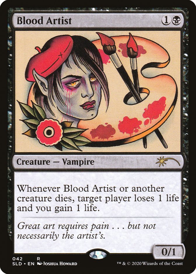 Blood Artist [Secret Lair Drop Series] | Cards and Coasters CA