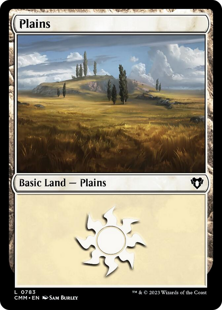 Plains (783) [Commander Masters] | Cards and Coasters CA